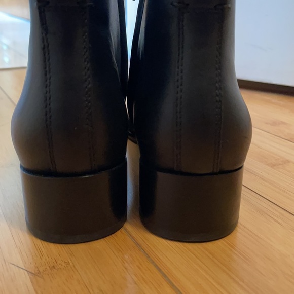 Madewell Camden Black Leather Ankle Boot 8M - Picture 7 of 10